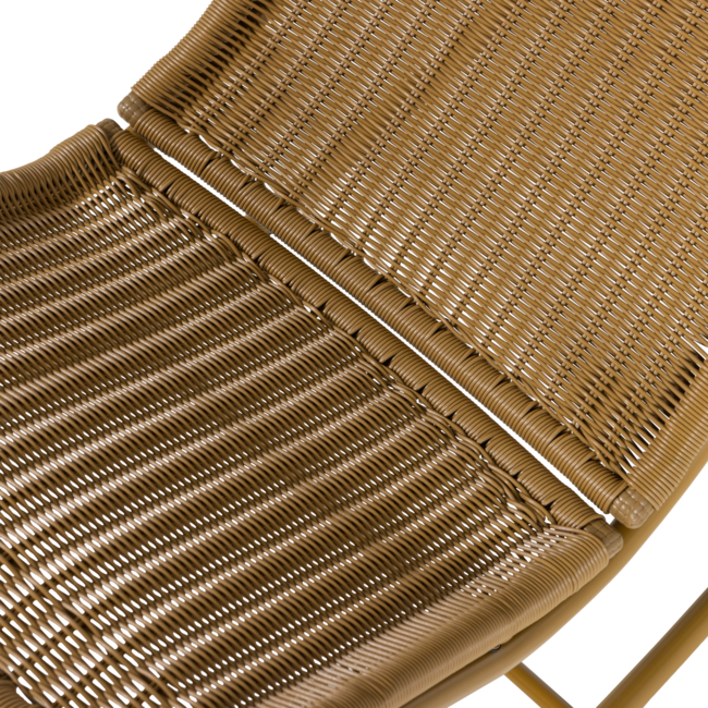 Woood Tom Tuin Schommelstoel Honinggeel