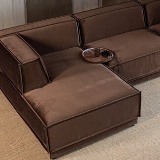 Woood Naro Dienbladtafel Acaciahout Bruin