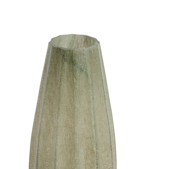 Light en Living Vaas Ø17,5x44,5 cm BRADLEY glas grijs groen