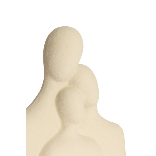 Light en Living Ornament 28x13x29 cm SOLINE keramiek mat creme