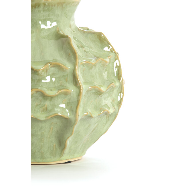 Light en Living Vaas deco Ø21x20 cm LOSETO keramiek groen