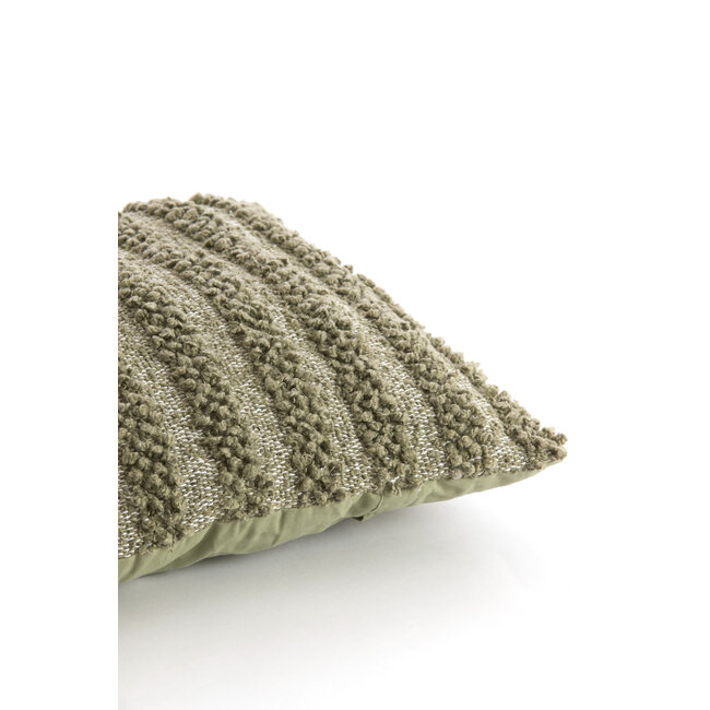 Light en Living Kussen 45x45 cm MAGLIE donkergroen