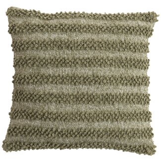 Light en Living Kussen 45x45 cm MAGLIE donkergroen