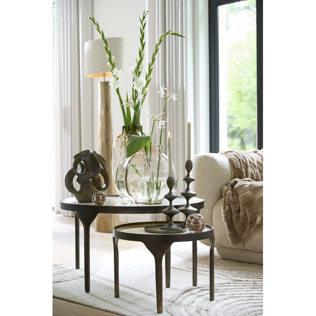 Light en Living Ornament 23,5x22,5x30,5 cm THALINA antiek brons