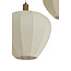 Light en Living Hanglamp 10L 144x49x200 cm HUXI houtprint + linnen crème