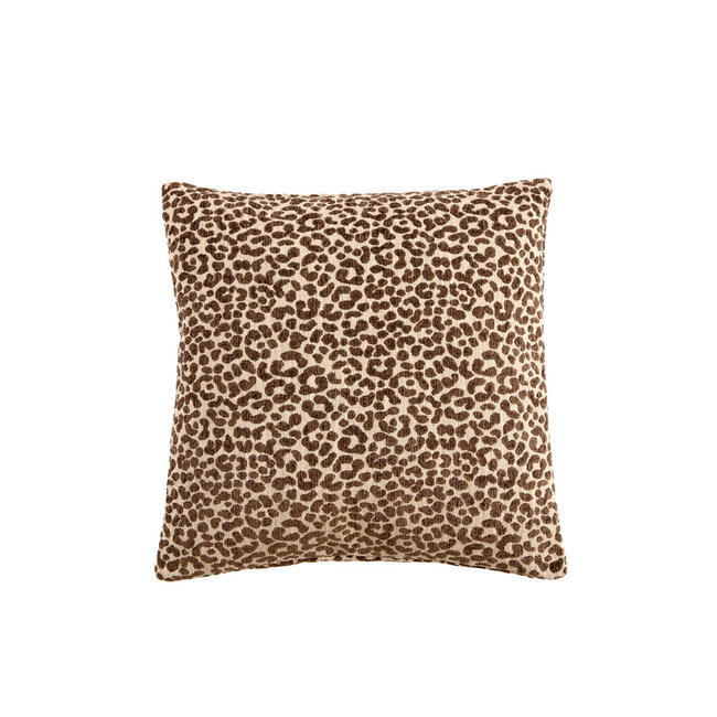 Light en Living Kussen 45x45 cm SAFFORD zand + bruin