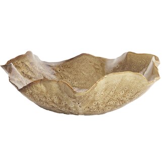 Light en Living Schaal 34x31x11 cm BANDA keramiek bruin