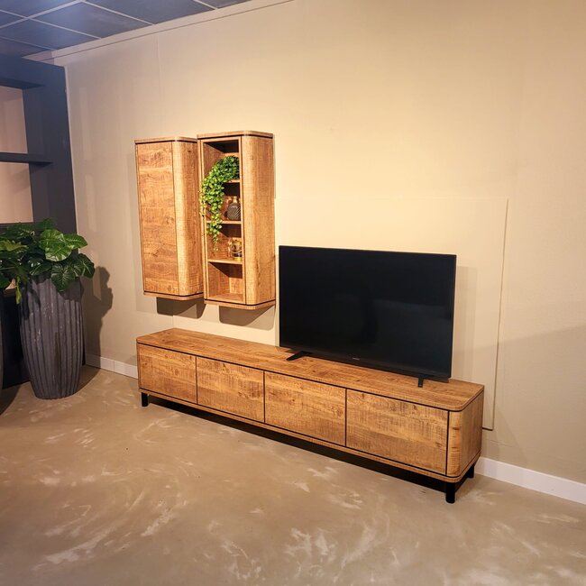 WoonMax Wandkast Lancaster 1 deur - leverbaar in 7 kleuren