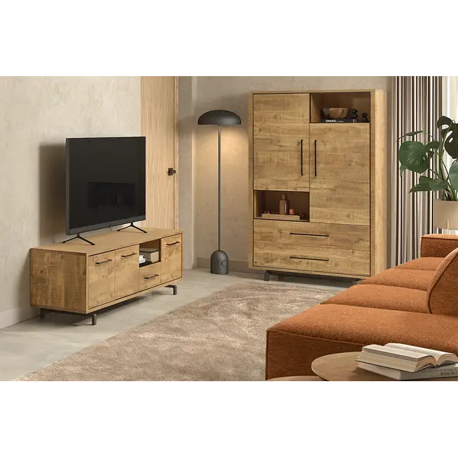 WoonMax Opbergkast Westport Lamulux Mango - 110 cm breed