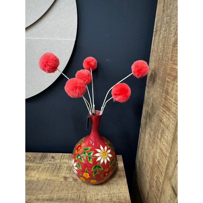 Countryfield Vaas Camina langnek S rood / roze