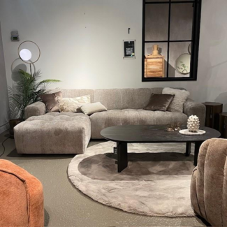 Tower Living Austin 2.5 zits + Chaise Links - Haga 39 cappuccino