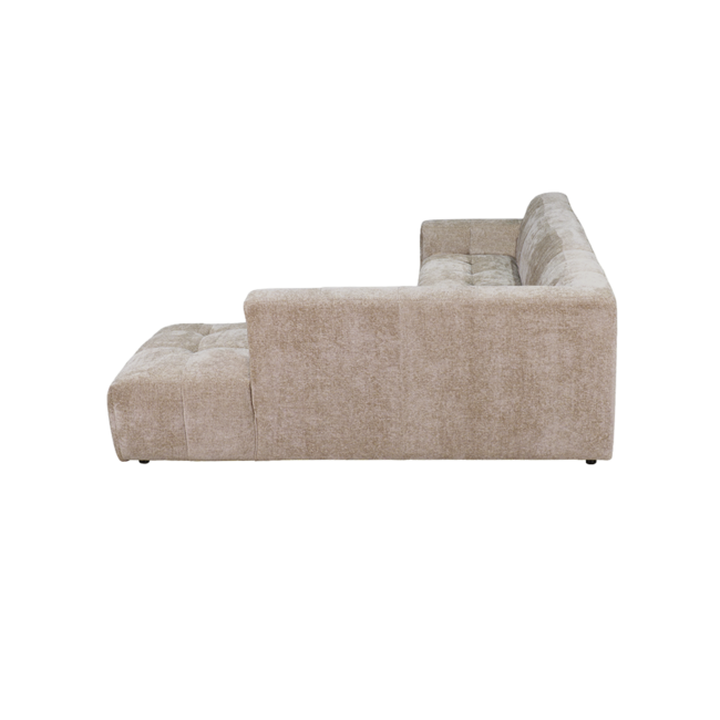 Tower Living Austin 2.5 zits + Ottoman Rechts - Haga 30 beige