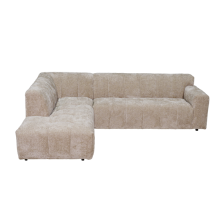 Tower Living Austin 2.5 zits + Ottoman Links - Haga 30 beige