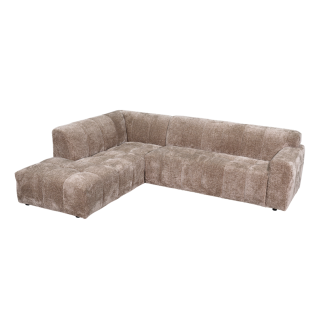 Tower Living Austin 2.5 zits + Ottoman Links - Haga 39 cappuccino