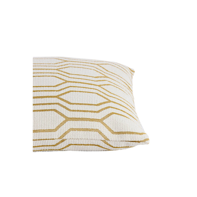 Light en Living Kussen 45x45 cm JOPLIN crème+goud