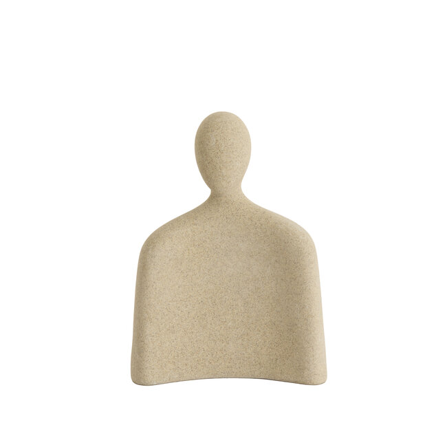 Light en Living Ornament 20x10,5x27 cm HEAD sand
