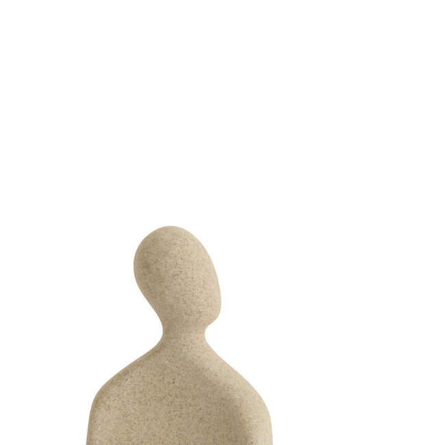 Light en Living Ornament  12x5,5x16 cm HEAD sand - S
