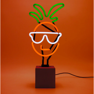 Locomocean Neon licht met voet - Pineapple