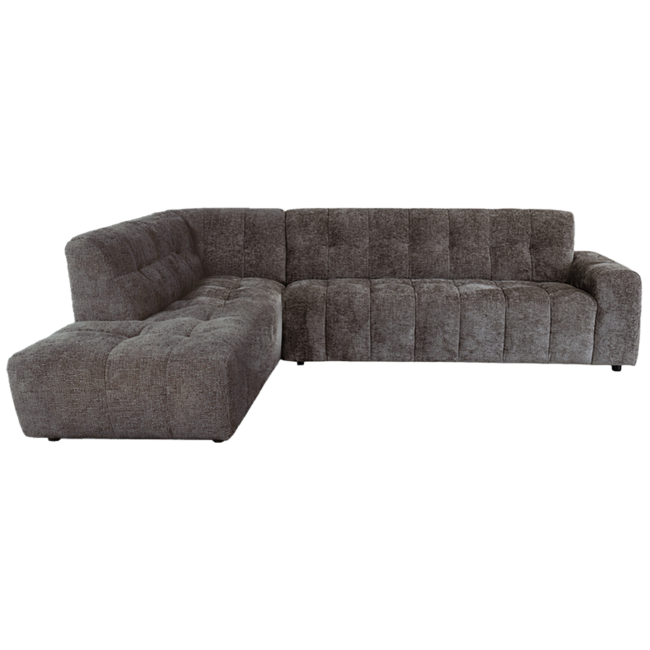 Tower Living Memphis 3 zits + Ottoman Links - Haga 16 charcoal