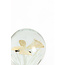 Light en Living Ornament Ø8x8 cm BUTTERFLY glas creme