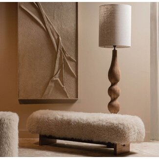 PTMD Bankje Hair beige