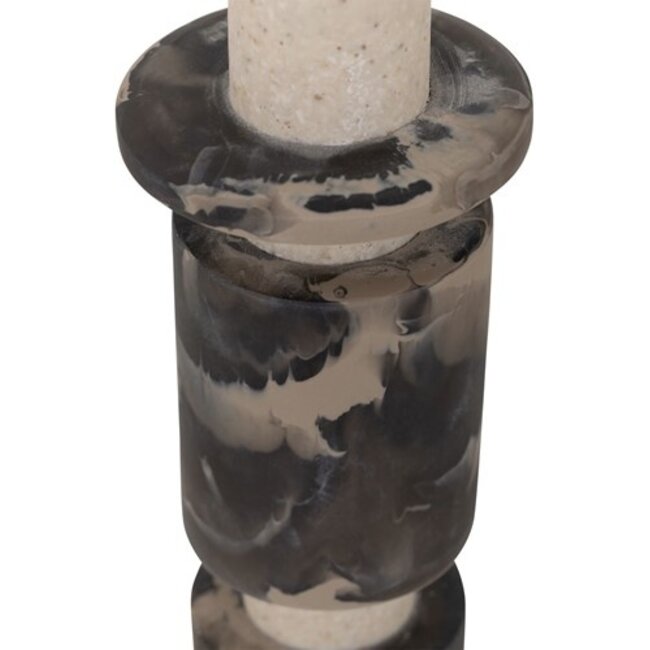 MUST Living Ornament Alba hoog - zwart/bruin