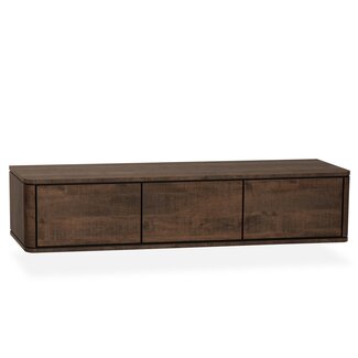 WoonMax TV meubel Lancaster - 180 cm  - hangend - dark mango