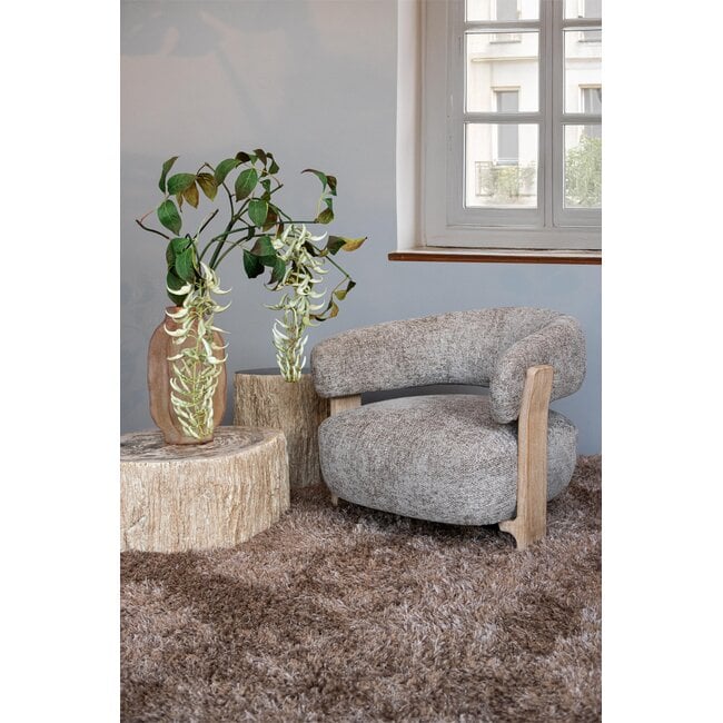 PTMD Fauteuil Mire taupe
