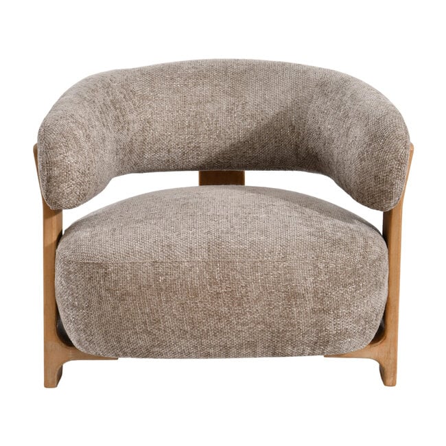 PTMD Fauteuil Mire taupe