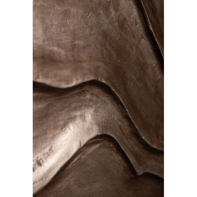 PTMD Wandpaneel Samraj Bruin MDF  Wave met structuur