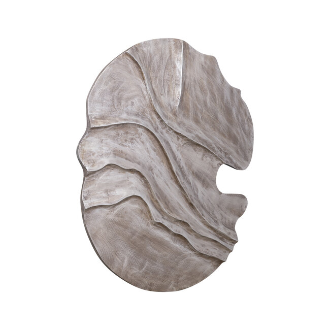 PTMD Wandpaneel Samraj Bruin MDF  Wave met structuur