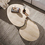 WoonStijl Salontafel Ceramo aperto set van 2  keramiek travertin