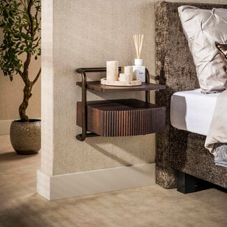 WoonStijl Nachtkastje Bend zwevend 1 lade