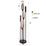 WoonStijl Vloerlamp Cocoon 5-lichts  Sienna bruin-frosted