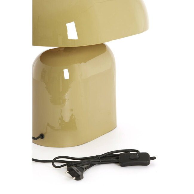 Light en Living Tafellamp 37x26x37 cm TODD glans taupe