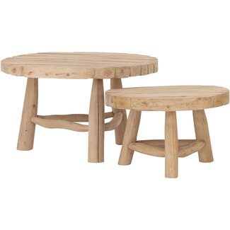 MUST Living Salontafel set van 2 Blue Marlin