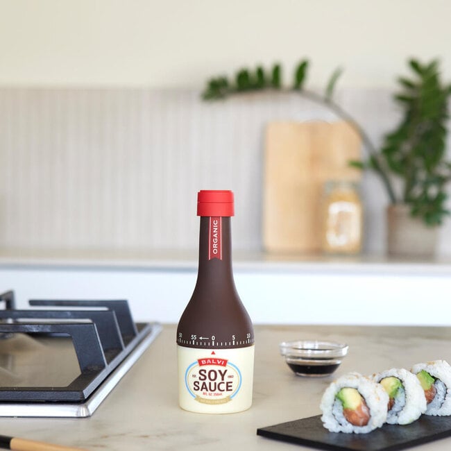 Balvi Keukentimer Sojasaus Fles – Bruin