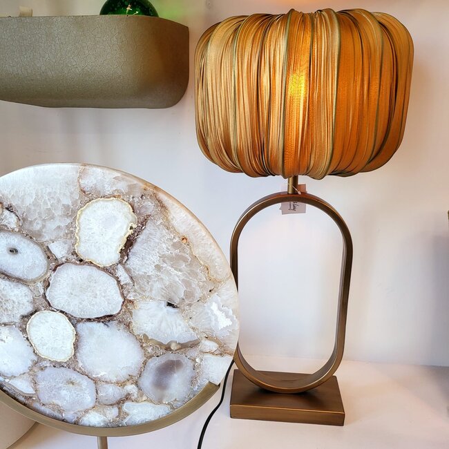 Light en Living Lampenkap Ø30x20 cm FAROL Olijfgroen