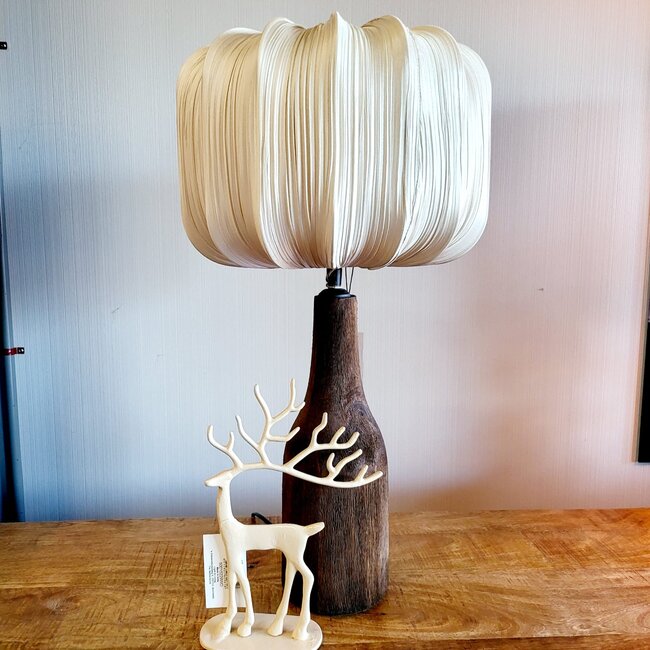 Light en Living Lampenkap Ø30x20 cm FAROL Crème