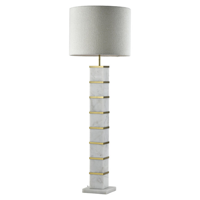 Richmond Interiors  Vloerlamp Celinae white including lampshade