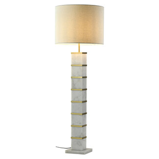 Richmond Interiors  Vloerlamp Celinae wit including lampshade