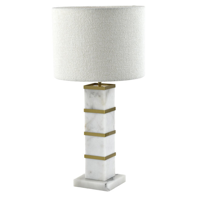 Richmond Interiors  Tafellamp Celinae white including lampshade