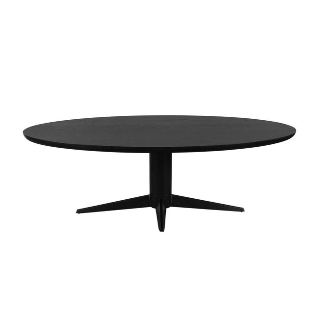 Richmond Interiors  Eettafel Rayford black oval 230