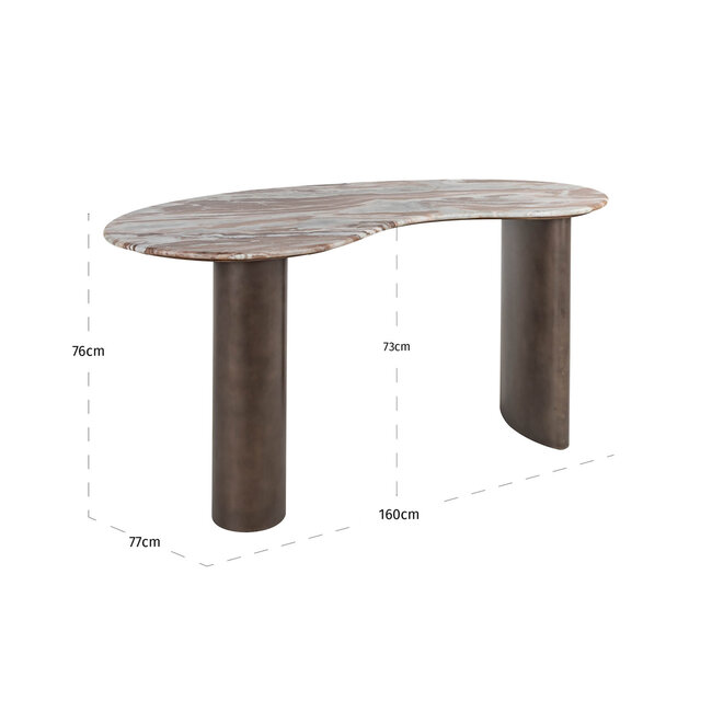 Richmond Interiors  Bureau Brando Blush beige