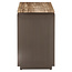Richmond Interiors  Nachtkastje Russo brown 3-drawers
