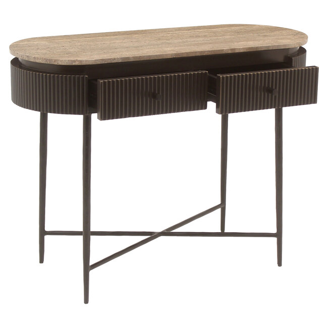 Richmond Interiors  Console Russo brown
