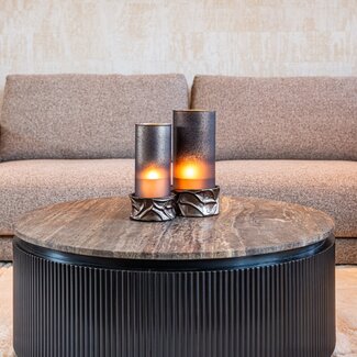 Richmond Interiors  Salontafel Russo bruin 90Ø