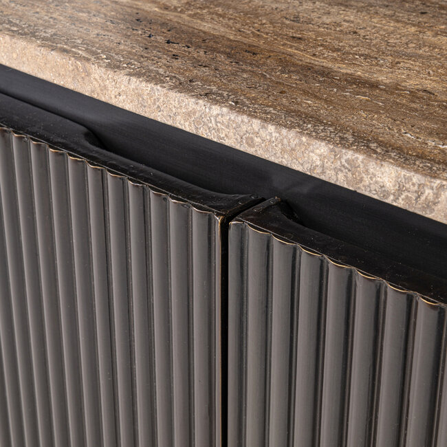 Richmond Interiors  TV-meubel Russo brown 4-doors