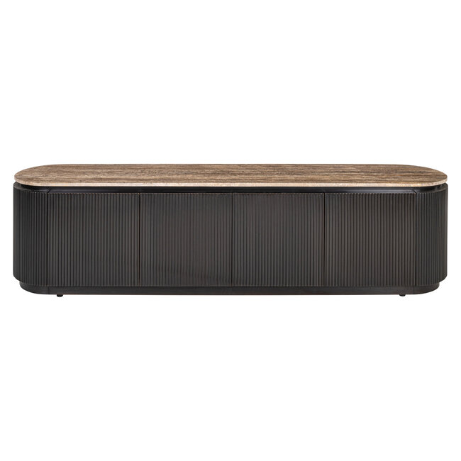 Richmond Interiors  TV-meubel Russo brown 4-doors