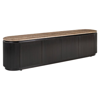 Richmond Interiors  TV-meubel Russo bruin 4-doors